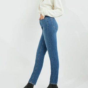 ARITZIA DENIM FORUM The Yoko High Rise Slim Jeans- Size 24W, 28L